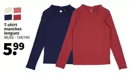 Wibra KIDS T-shirt manches longues offre