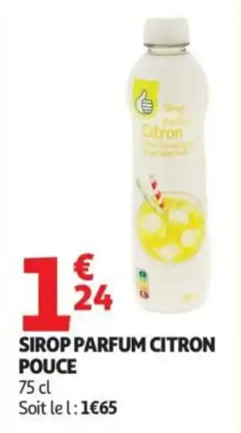 POUCE SIROP PARFUM CITRON