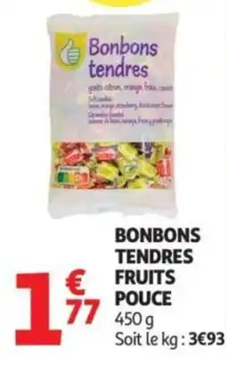 Auchan Bonbons tendres offre