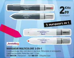 Hyperburo Juvenilia MARQUEUR MULTICOLORE 3-EN-1 offre