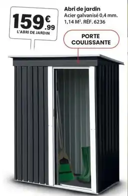 Shopix Abri de jardin offre