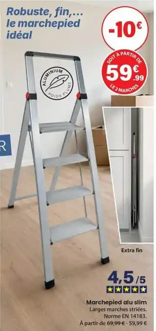 Marchepied alu slim