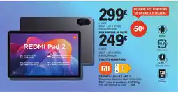 E.Leclerc Redmi pad 2 Tablette offre