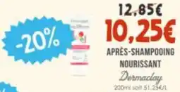 Naturalia Dermaclay APRÈS-SHAMPOOING NOURRISSANT offre