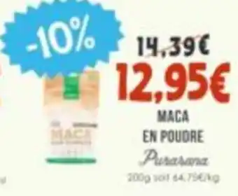 Puraranana MACA EN POUDRE