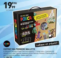 Hyperburo POSCA COFFRET MA PREMIÈRE MALLETTE offre