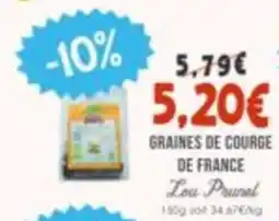 Naturalia Lou Prunel Graines de courge offre
