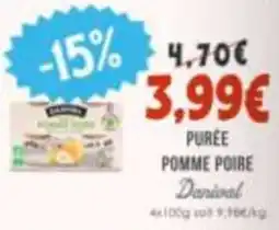 Naturalia Danival Purée Pomme Poire offre