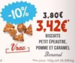 Naturalia Vrac Biscuits Petit Épeautre offre