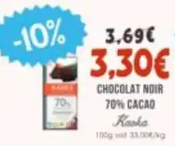 Naturalia Kawa Chocolat Noir offre