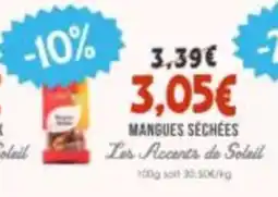 Naturalia Les accents de soleil mangues séchées offre