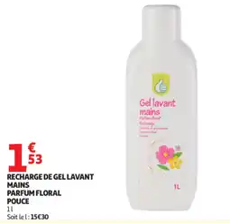 Auchan Gel lavant mains offre
