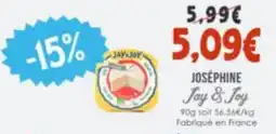 Naturalia Jay & Joy Joséphine offre