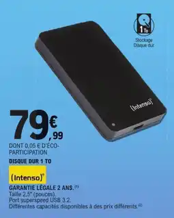 E.Leclerc Intenso Disque dur offre
