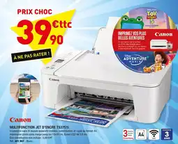 Hyperburo Canon MULTIFONCTION JET D'ENCRE TS3751i offre