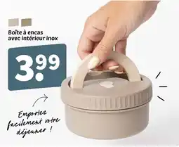 Wibra Boîte à encas offre