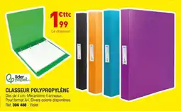 Hyperburo lidor papeler CLASSEUR POLYPROPYLÈNE offre