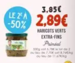 Naturalia Primaal Haricots verts extra-fins offre