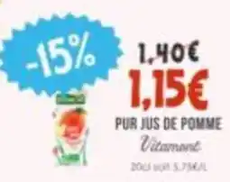 Naturalia Vitamont Pur jus de pomme offre