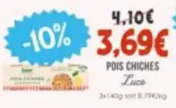 Naturalia Luce Pois chiches offre