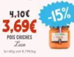 Naturalia Luce Pois chiches offre