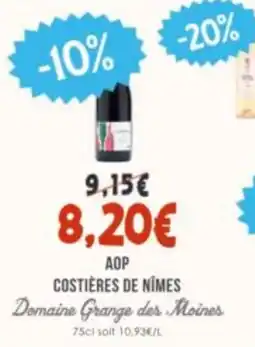 Naturalia Domaine Grange des Moines offre