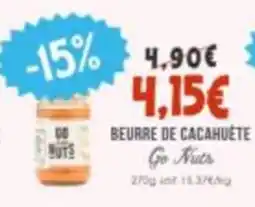 Naturalia Go Nuts Beurre de cacahuète offre