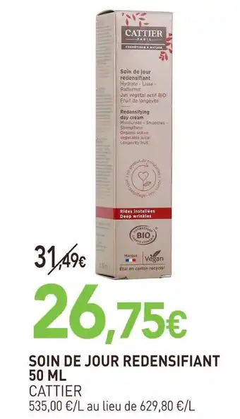 Cattier soin de jour redensifiant