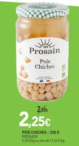 naturéO Prosain pois chiches - 230 g offre