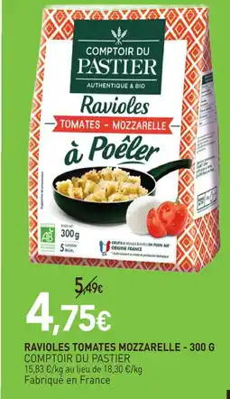 naturéO Comptoir du pastier ravioles tomates mozzarelle - 300 g offre
