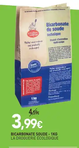 naturéO La droguerie écologique bicarbonate soude - 1kg offre
