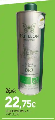 naturéO Papillon huile d'olive - 1l offre
