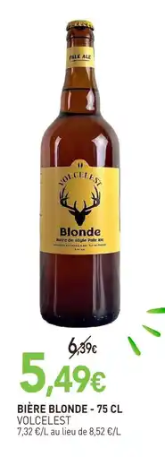 naturéO Volcelest bière blonde offre