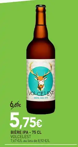 naturéO Volcelest bière ipa - 75 cl offre