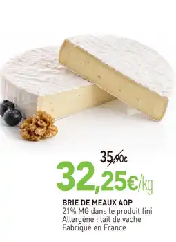 naturéO Brie de meaux aop offre