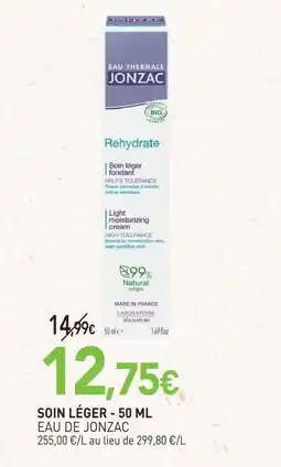naturéO Eau de jonzac soin léger offre