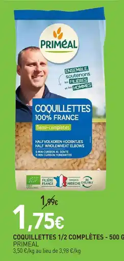 naturéO Primeal coquillettes 1/2 complètes offre