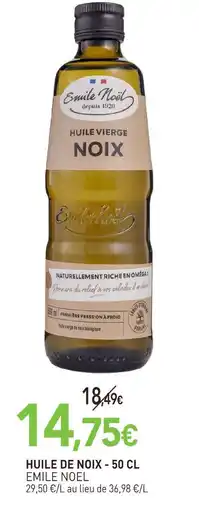 naturéO Emile noel huile de noix offre