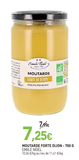 naturéO Emile noel moutarde forte dijon - 700 g offre