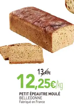 naturéO Belledonne petit épeautre moulé offre