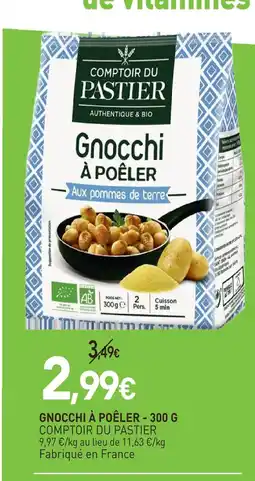 naturéO Comptoir du pastier gnocchi à poêler - 300 g offre