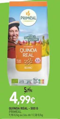 naturéO Primeal quinoa real offre