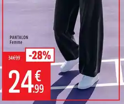 Intersport Pantalon femme offre