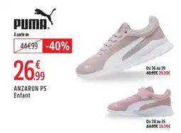 Intersport Puma anzarun ps offre