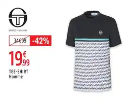 Intersport Sergio tacchini tee-shirt homme offre