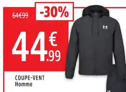 Intersport Under armour coupe-vent homme offre