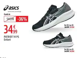 Intersport Asics patriot 14 ps enfant offre