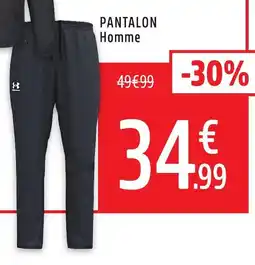 Intersport Under armour pantalon homme offre