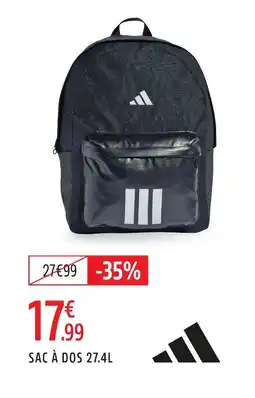 Intersport Adidas sac à dos offre