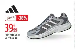 Intersport Adidas eclyptix 2000 offre
